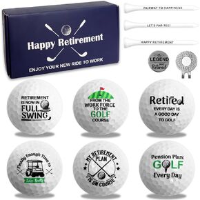 Fancy Land Retirement Golf Ball Gift for Birthday Holiday Thanksgiving Christmas Bulk in Kuwait