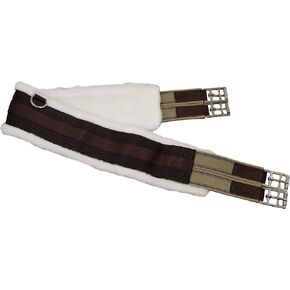 Horse Fare Products Comfy Fleece English Girth with Double Elastic (56") in Saudi Arabia