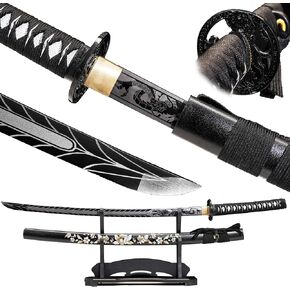 Katana Sword -1045/1060/1095 high Carbon Cold Steel Full Tang Steel Japanese Samurai Sword, Unique Gift for Martial Arts and Sword Collectors in Saudi Arabia