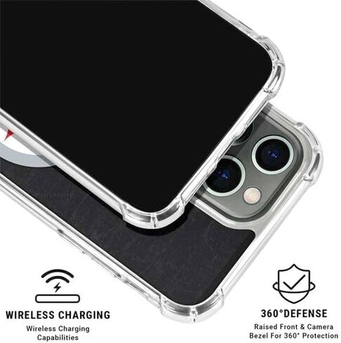 Skinit Clear Phone Case Compatible with iPhone 15 Pro - Officially Licensed NFL Pittsburgh Steelers Distressed Design in Saudi Arabia