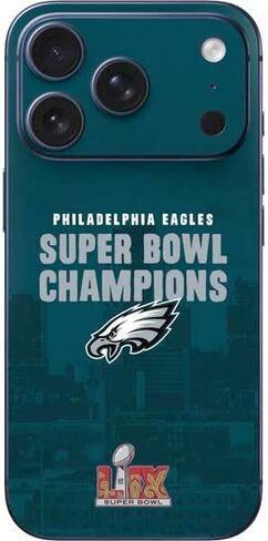 Skinit Decal Phone Skin Compatible with iPhone 17 Pro - Officially Licensed NFL Philadelphia Eagles Large Logo Design in Saudi Arabia
