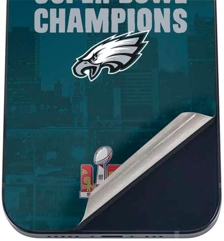 Skinit Decal Phone Skin Compatible with iPhone 17 Pro - Officially Licensed NFL Philadelphia Eagles Large Logo Design in Saudi Arabia