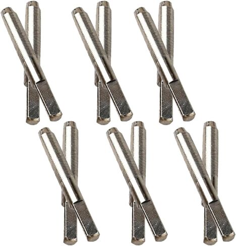 HANABASS 12pcs Lyre Harp Tuning Pegs String Pin Accessories for Easy Installation and Versatile Compatibility Musical Instruments in Saudi Arabia