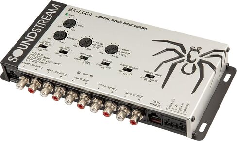 Soundstream Premium Bass Processor with Line Driver/Line Converter for Car Audio – High Voltage Output, Noise-Free Signal Boost, OEM Car Stereo to RCA Line Level Conversion (BX-LOC1) in Saudi Arabia