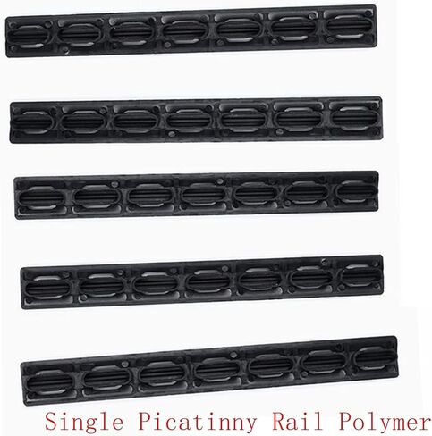 Picatinny Rail بوليمر خفيف الوزن لنظام M باللون الأسود in Saudi Arabia