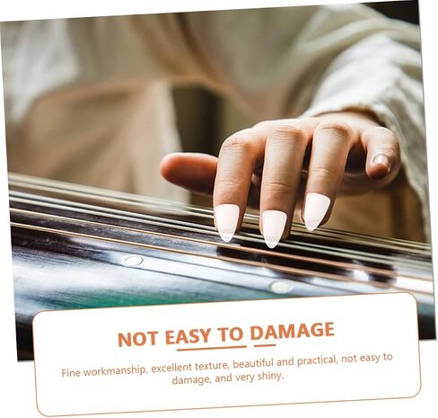 Sosoport 5 قطعة Guzheng آلة موسيقية يختار حماة الإصبع Guzheng حارس الاصبع لممارسة الأداء سهل الاستخدام in Saudi Arabia