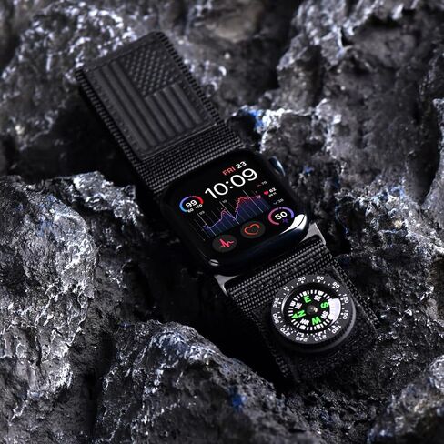 بوصلة Tefeca SnapHook Micro Compass، تُعلق على أحزمة الساعة من سلسلة Fortitude، ومنتجات ذات سطح حلقي in Kuwait