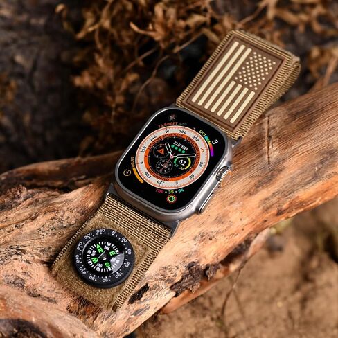 بوصلة Tefeca SnapHook Micro Compass، تُعلق على أحزمة الساعة من سلسلة Fortitude، ومنتجات ذات سطح حلقي in Kuwait
