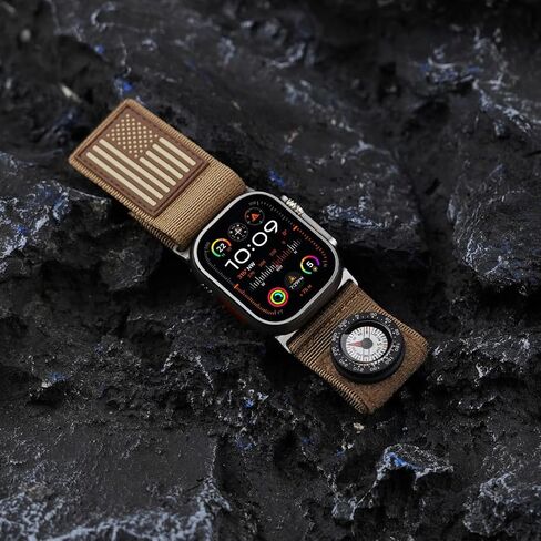 بوصلة Tefeca SnapHook Micro Compass، تُعلق على أحزمة الساعة من سلسلة Fortitude، ومنتجات ذات سطح حلقي in Kuwait