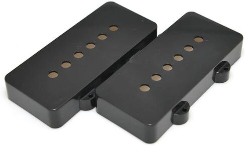 قطعتان من أغطية التقاطات الجيتار SoapBar تناسب جيتار Jazzmaster (أسود) in Kuwait