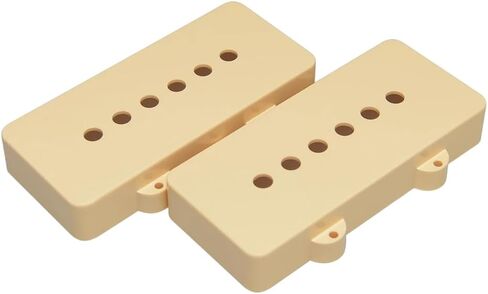 قطعتان من أغطية التقاطات الجيتار SoapBar تناسب جيتار Jazzmaster (أسود) in Kuwait