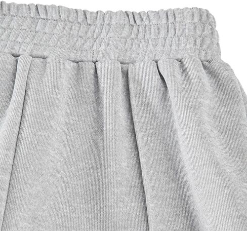 Nivne Tco Tween Girls Wide Leg Sweatpants, 2pcs Baggy Pants Set - Solid Color Loose Casual Pants with Elastic Waistband in Saudi Arabia