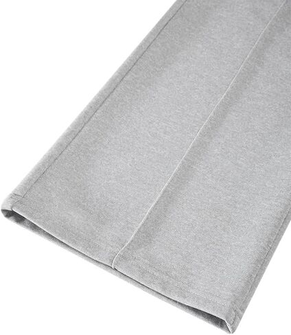 Nivne Tco Tween Girls Wide Leg Sweatpants, 2pcs Baggy Pants Set - Solid Color Loose Casual Pants with Elastic Waistband in Saudi Arabia