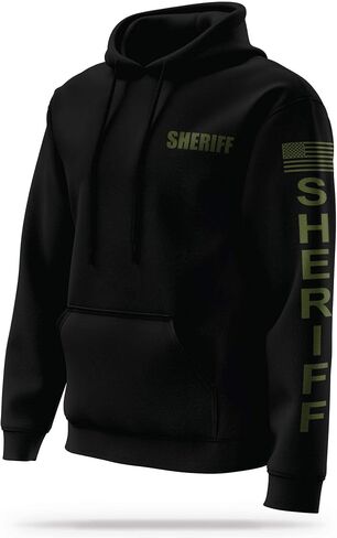 سترة SHERIFF Utility - ملابس وطنية أمريكية - 100% بوليستر بدون رائحة، راحة سريعة الجفاف ماصة للرطوبة. in Kuwait