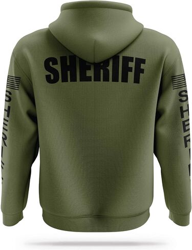 سترة SHERIFF Utility - ملابس وطنية أمريكية - 100% بوليستر بدون رائحة، راحة سريعة الجفاف ماصة للرطوبة. in Kuwait