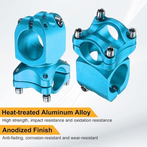 HARFINGTON Bike Stem Aluminum Alloy Bicycle Handlebar Stem with Hex Wrench for Mountain Road Bike BMX MTB Cycling in Saudi Arabia