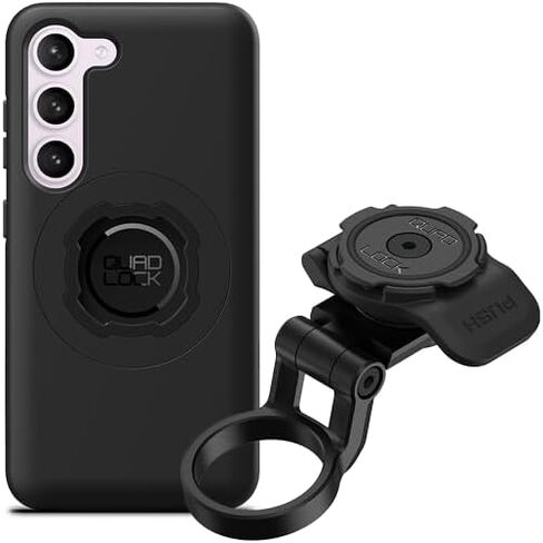 Quad Lock Stem Cap Mount (Adjustable) Bike Kit with Galaxy S23 MAG Phone Case in Saudi Arabia