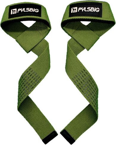 أحزمة رفع، وأشرطة معصم لرفع الأثقال، والتمرين، وكمال الأجسام، ورفع الأثقال والرفع الميت - مع وسادات نيوبرين 5 مم وسيليكون مضاد للانزلاق - دعم إضافي للمعصم لرفع الأثقال للرجال والنساء in Kuwait