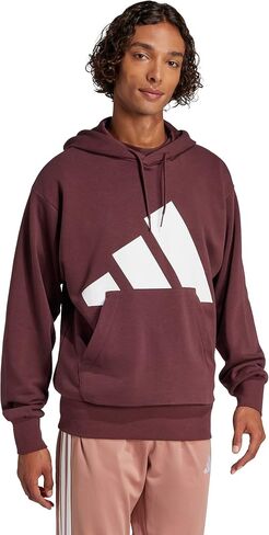 adidas Men's Essentials Big Logo French Terry Hoodie in Saudi Arabia