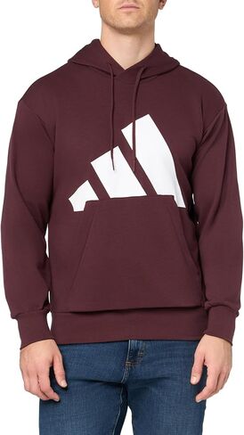 adidas Men's Essentials Big Logo French Terry Hoodie in Saudi Arabia