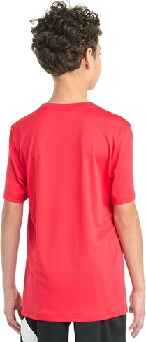 adidas Boys' Short Sleeve Polyester Athlete Tee in Saudi Arabia