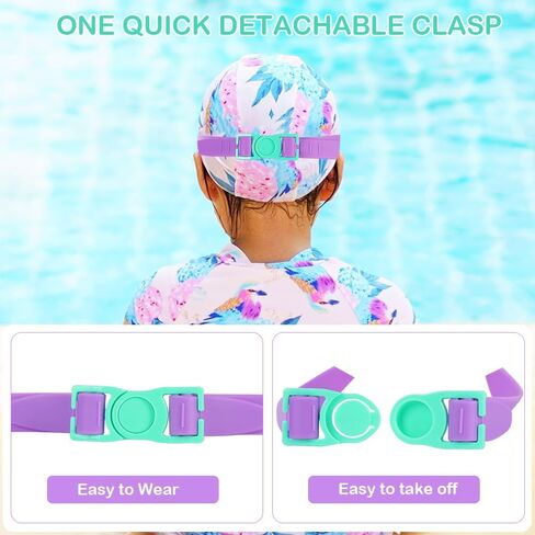 TFJH E 1 Pack Kids Swim Goggles Girls Swimming Goggles for Boys Anti-Fog Waterproof No Leaking 3-12Y in Saudi Arabia