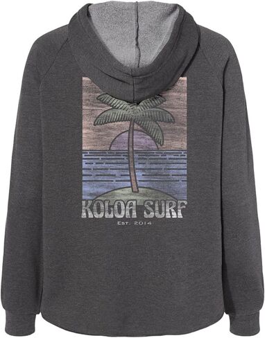 مجموعة هوديس للسيدات من Koloa Wave Wash بسحاب مقاس XS-2XL in Saudi Arabia