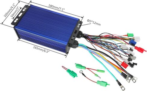 36V 48V 60V 72V 84V 350W-3000W Brushless Speed Controller 45A-60A for Electric Go Kart, Scooter, ATV, Quad, Bicycle, Tricycle, Drift Trike, Buggy, E-Bike, Razor, Golf Cart | in Saudi Arabia