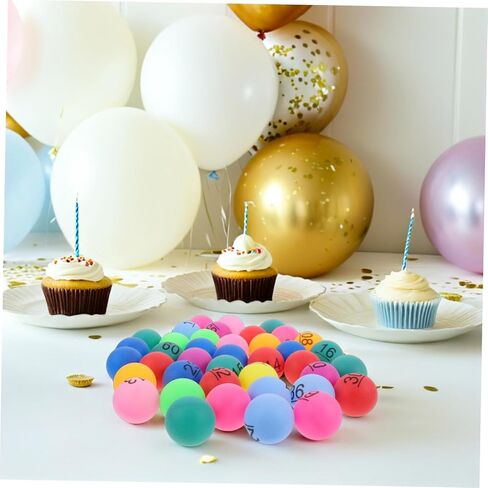 40 قطعة من جائزة بينجو الملونة من Kisangel، سحب متعدد الأرقام لألعاب الحفلات والاحتفالات وديكورات الحفلات النابضة بالحياة وألعاب اليانصيب الممتعة in Kuwait