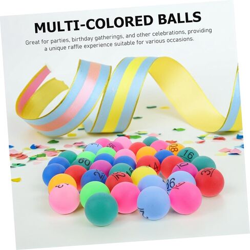 40 قطعة من جائزة بينجو الملونة من Kisangel، سحب متعدد الأرقام لألعاب الحفلات والاحتفالات وديكورات الحفلات النابضة بالحياة وألعاب اليانصيب الممتعة in Kuwait