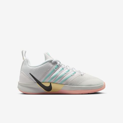 Sabrina 3 "Silencer Big Kids' Basketball Shoes (Summit White/Photon Dust/Washed Coral/Iron Grey) in Saudi Arabia