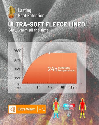 Thermal Underwear for Men Long Johns Fleece Lined Base Layer Set Hunting Gear Cold Weather Top Bottoms Shirt Pants in Saudi Arabia