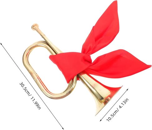 Bugle Trumpet Wind Instrument for Beginners Stylish Design Scarf for School Band and Orchestra and Elegant Musical Tool in Saudi Arabia