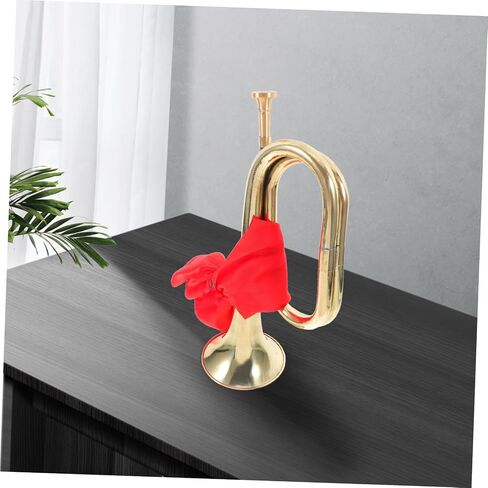 Bugle Trumpet Wind Instrument for Beginners Stylish Design Scarf for School Band and Orchestra and Elegant Musical Tool in Saudi Arabia