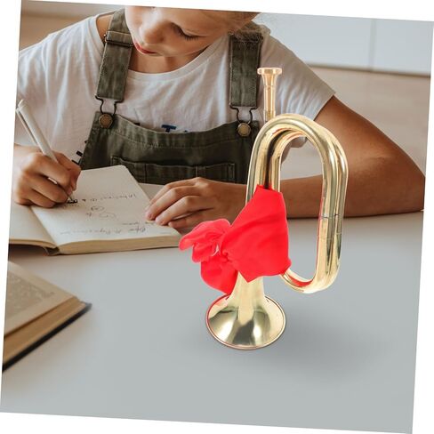 Bugle Trumpet Wind Instrument for Beginners Stylish Design Scarf for School Band and Orchestra and Elegant Musical Tool in Saudi Arabia