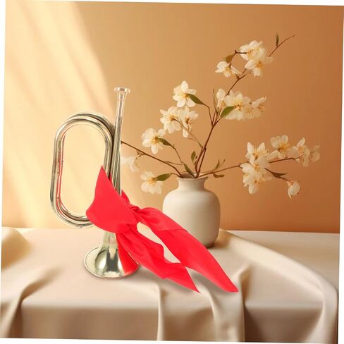 Bugle Trumpet Wind Instrument for Beginners Stylish Design Scarf for School Band and Orchestra and Elegant Musical Tool in Saudi Arabia