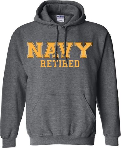 zerogravitee NAVY Retired GOLD logo Hooded Sweatshirt in Saudi Arabia