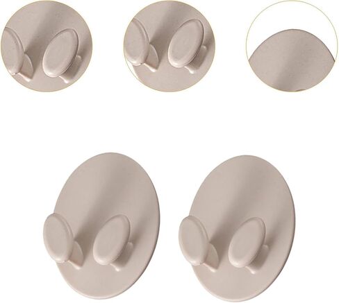 Colaxi 2Pcs Badminton Racket Hooks Wall Mounted Tennis Racket Racks Heavy Duty Portable Hangers Display Holders for Garage Game Room in Saudi Arabia