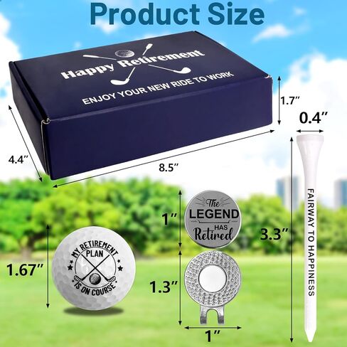 Fancy Land Retirement Golf Ball Gift for Birthday Holiday Thanksgiving Christmas Bulk in Kuwait