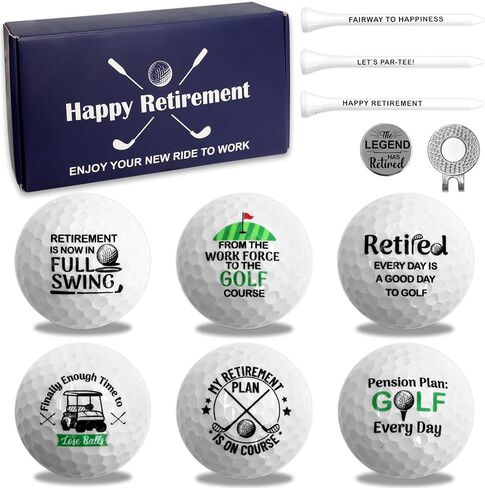 Fancy Land Retirement Golf Ball Gift for Birthday Holiday Thanksgiving Christmas Bulk in Kuwait