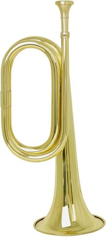 Flat Bugle Trumpet Bugle for Band Orchestra Trumpet Wind Instrument Beginner in Saudi Arabia
