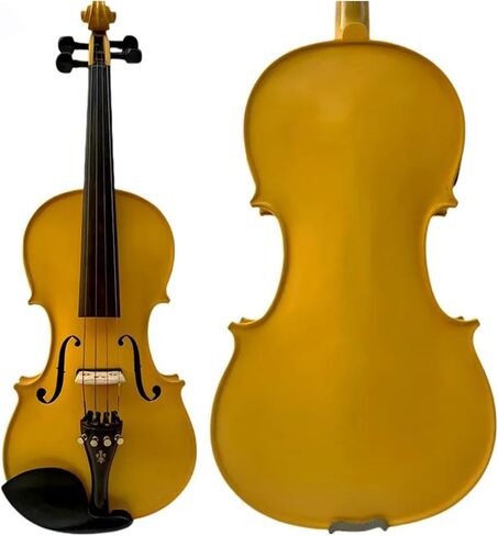 Professional Violin Set Handmade Yellow Maple 4 String Electric 4/4 Professional Violin in Saudi Arabia