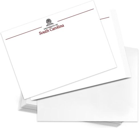 Desert Cactus University of South Carolina 10 Pack Notecards Stationery Cardstock Gamecocks USC Cocky Includes Envelopes Memo Party Thank You (Notecard 1b) in Saudi Arabia