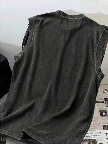GORGLITTER Men's Workout Tank Tops Sleeveless Tee Shirts Crewneck Muscle Shirt in Saudi Arabia