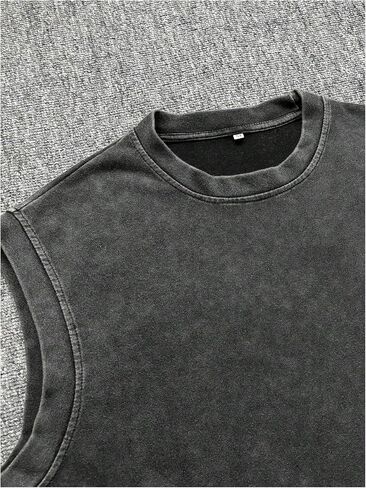 GORGLITTER Men's Workout Tank Tops Sleeveless Tee Shirts Crewneck Muscle Shirt in Saudi Arabia