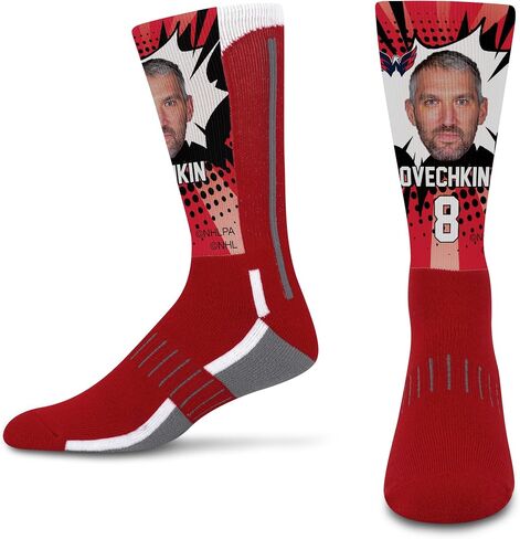 For Bare Feet Unisex Kid's NHL Player Ka-pow Socks Youth in Saudi Arabia