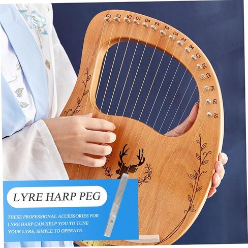 ibasenice 1set Lyre Harp String Pegs Fixing Accessories for Lyre String Instruments Easy Installation and Performance for Musicians and Harp Enthusiasts in Saudi Arabia