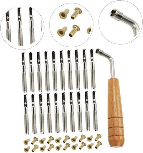 Lyre Harp String Nail Set String Fixing Rivet Professional Lyre Nail Harp Tuning Pin in Saudi Arabia