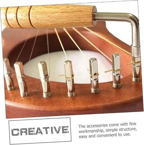 Lyre Harp String Nail Set String Fixing Rivet Professional Lyre Nail Harp Tuning Pin in Saudi Arabia