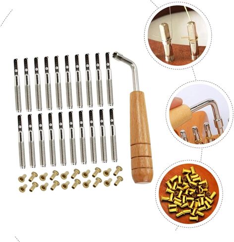 Lyre Harp String Nail Set String Fixing Rivet Professional Lyre Nail Harp Tuning Pin in Saudi Arabia